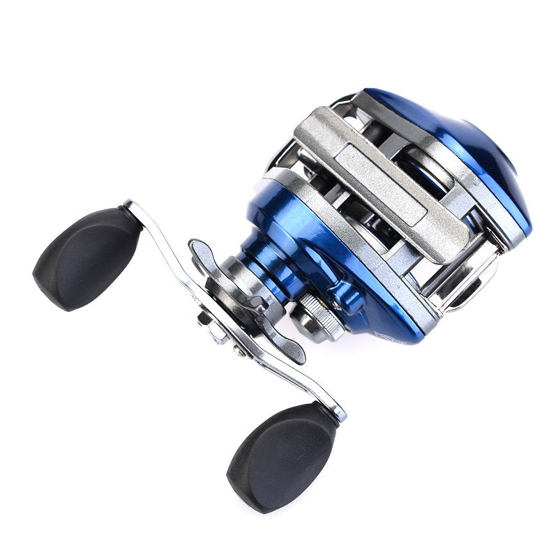 Hochwertige Baitcasting Angelrolle mit 10 Kugellagern und Magnetbremse
