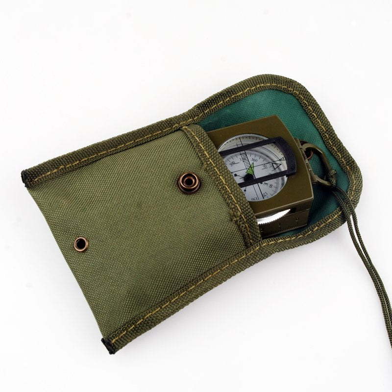 Bundeswehr Kompass - Militär Kartenkompass für präzise Navigation bei Outdoor-Aktivitäten