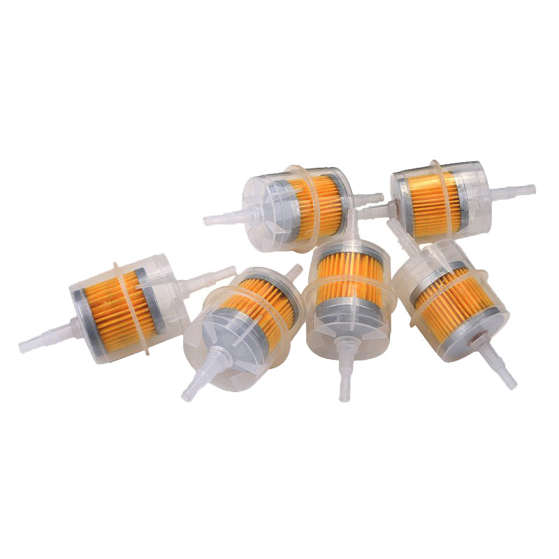 10er Set Universal Benzinfilter für Auto, Motorrad und mehr - Kraftstofffilter für zuverlässigen Motorschutz