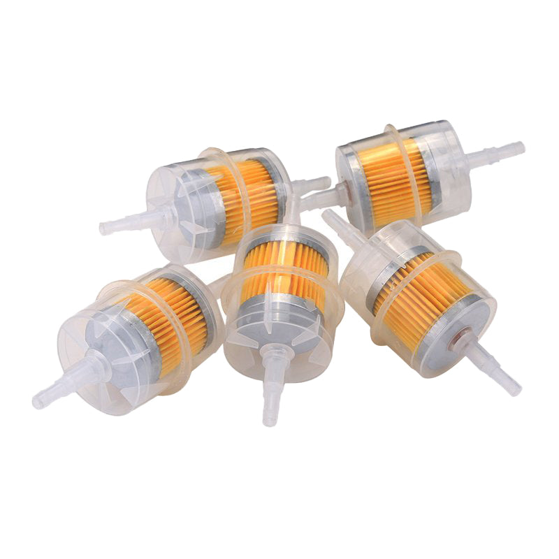 10er Set Universal Benzinfilter für Auto, Motorrad und mehr - Kraftstofffilter für zuverlässigen Motorschutz