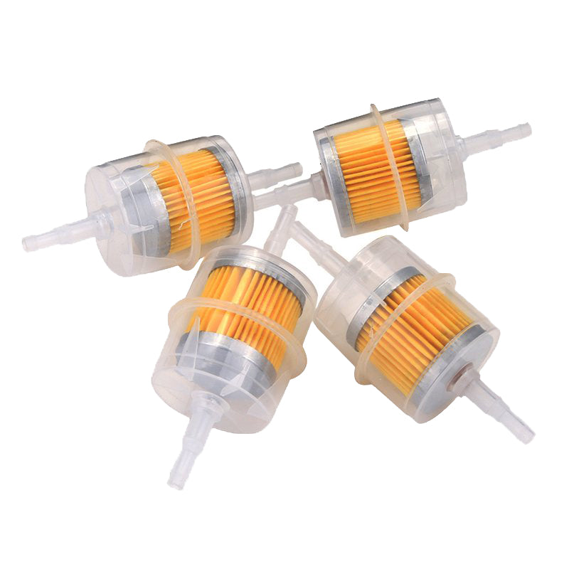 10er Set Universal Benzinfilter für Auto, Motorrad und mehr - Kraftstofffilter für zuverlässigen Motorschutz