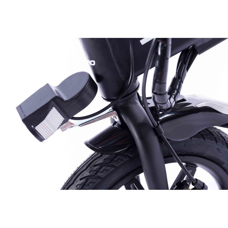 Klappbares E-Bike Modell EV2 - Schwarz, Elektrisch, Cruiser Mini Bike