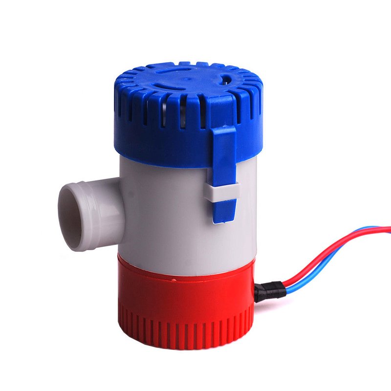 Elektrische Bilgenpumpe für Boot, Yacht und Schiff - 12V Wasserpumpe für schnelles und effektives Entfernen von Wasser