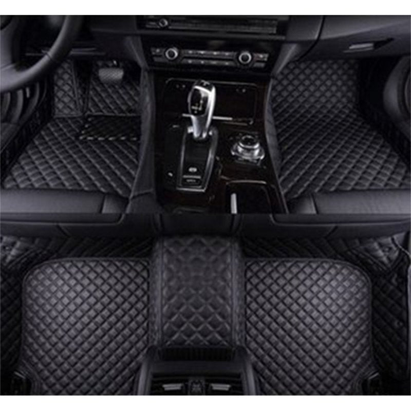 Premium Kunstleder Fußmatten für Mercedes Benz C-Klasse Baujahr 2009 - Schützen Sie Ihr Auto mit Stil