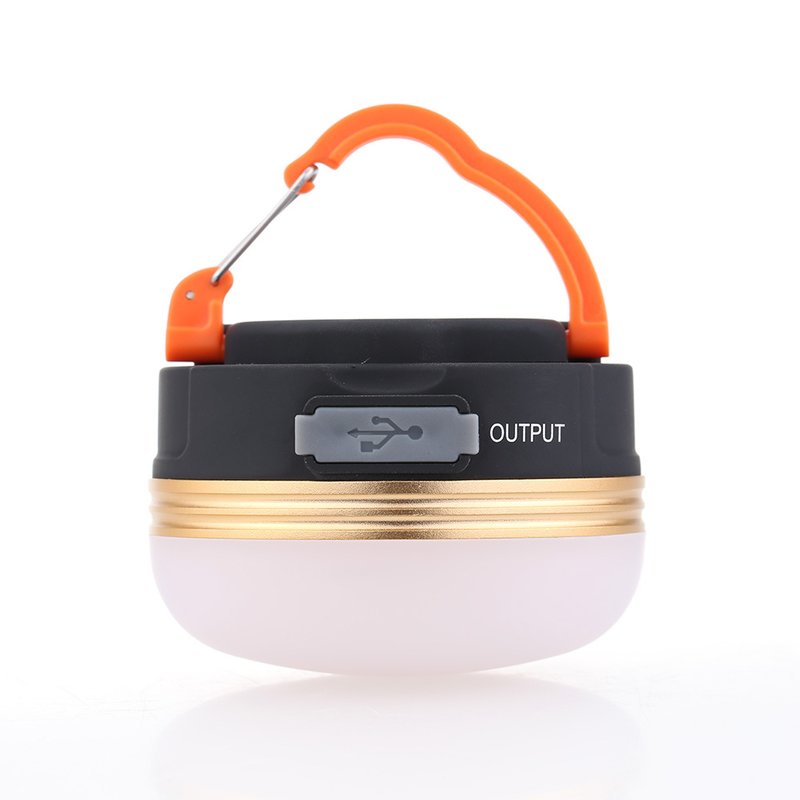 Kompakte LED Camping Lampe mit Akku und USB Aufladung für Outdoor-Abenteuer