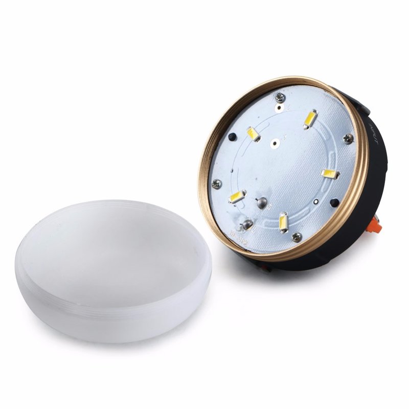 Kompakte LED Camping Lampe mit Akku und USB Aufladung für Outdoor-Abenteuer