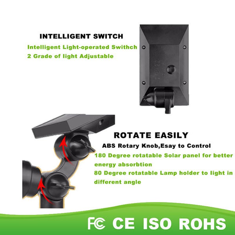 LED Solar Gartenlampe