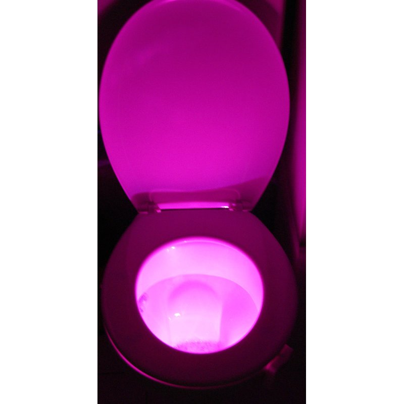 LED Toilettenlicht - Nachtlicht für die Toilette mit Bewegungsmelder
