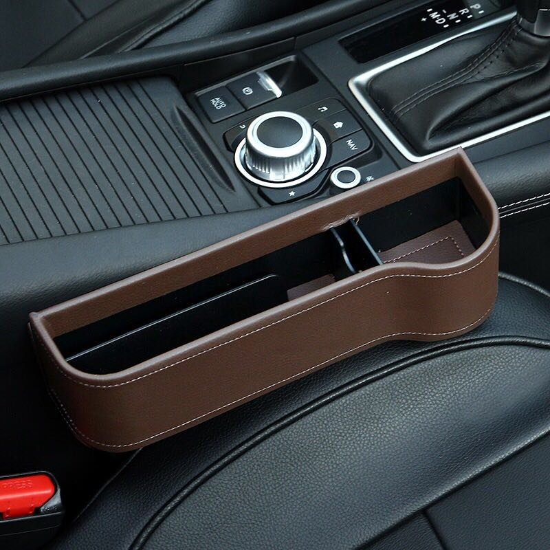 Auto Organizer Ablagefach - Komfortable Beifahrer-Sitztasche für Handy, Geldbeutel und Getränke