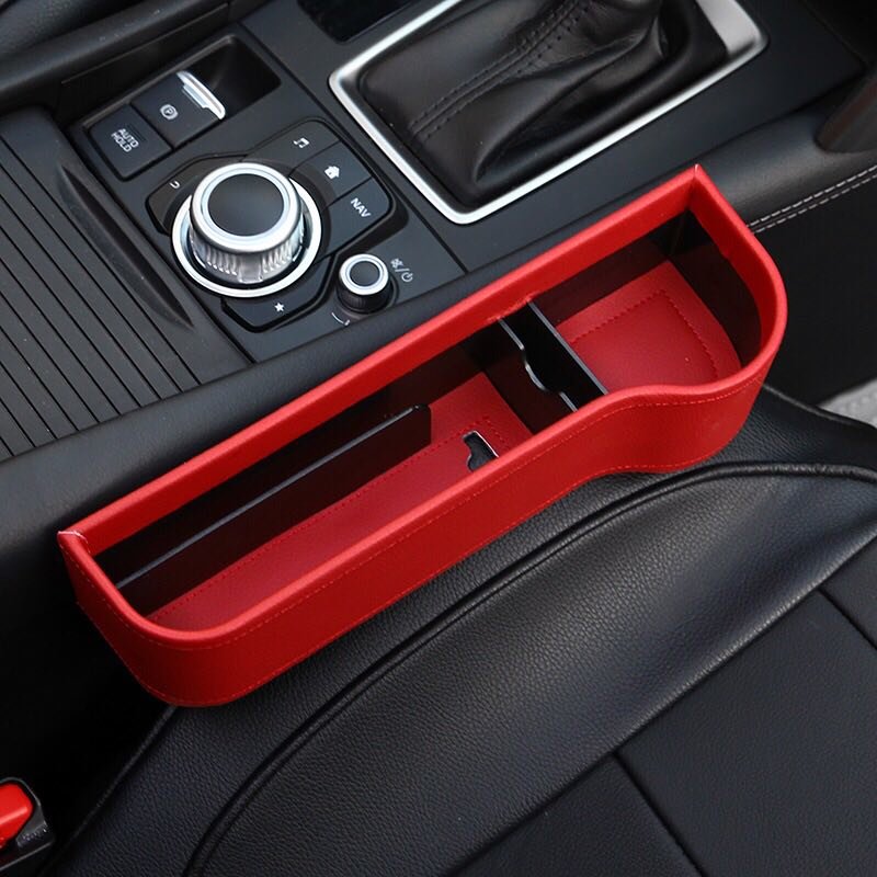 Auto Organizer Ablagefach - Komfortable Beifahrer-Sitztasche für Handy, Geldbeutel und Getränke