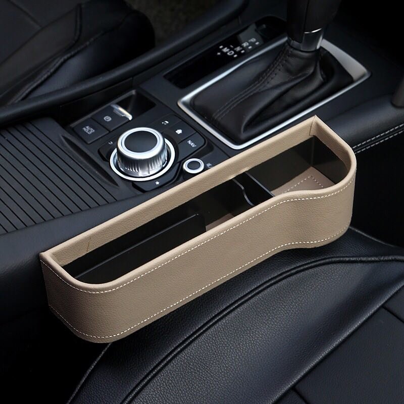 Auto Organizer Ablagefach - Komfortable Beifahrer-Sitztasche für Handy, Geldbeutel und Getränke