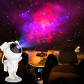 Astronauten Lampe – LED Sternenhimmel-Projektor für Kinder, Partys, Schlafzimmer uvm. Eine magische Sternennachtlicht-Deko mit Astronaut-Design