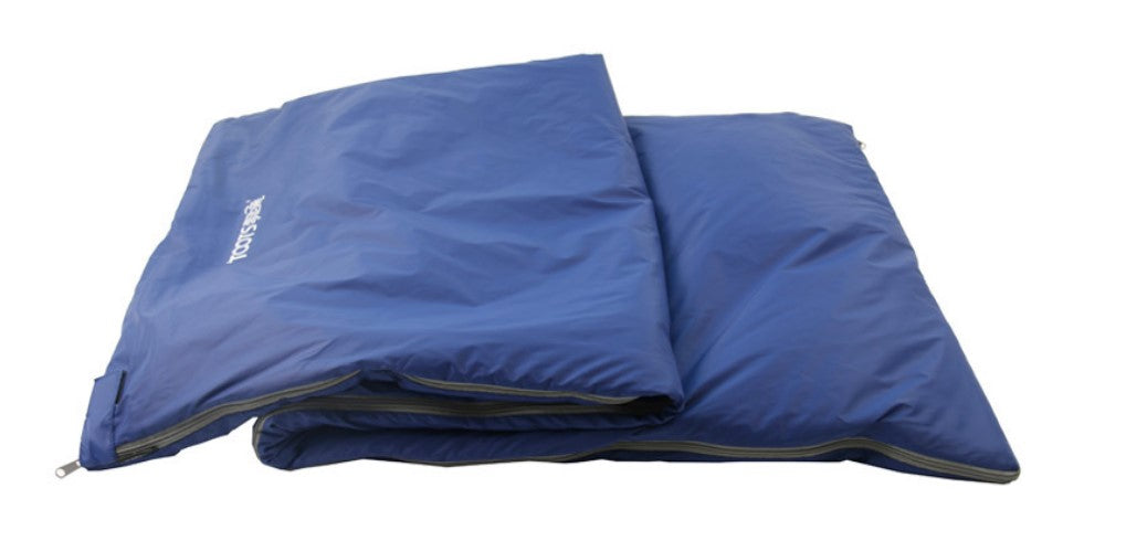 Deckenschlafsack für den Sommer - ultraleicht und kompakt - perfekt für Camping, Outdoor & Festival