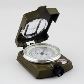 Bundeswehr Kompass - Militär Kartenkompass für präzise Navigation bei Outdoor-Aktivitäten