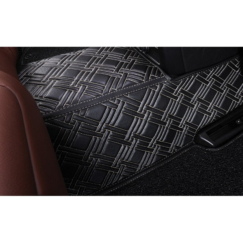 Luxuriöse Kunstleder Fußmatten für Mercedes C-Klasse 2010