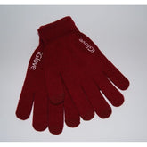 Touchscreen-Handschuhe für Smartphone und Handy in Rot, Unisex Winterhandschuhe