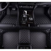 Hochwertige Kunstleder-Fußmatten für BMW 5 E61 Baujahr 2009 - Trendiges Design und robuste Qualität