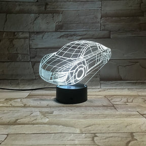 LED Lampe 3D Auto