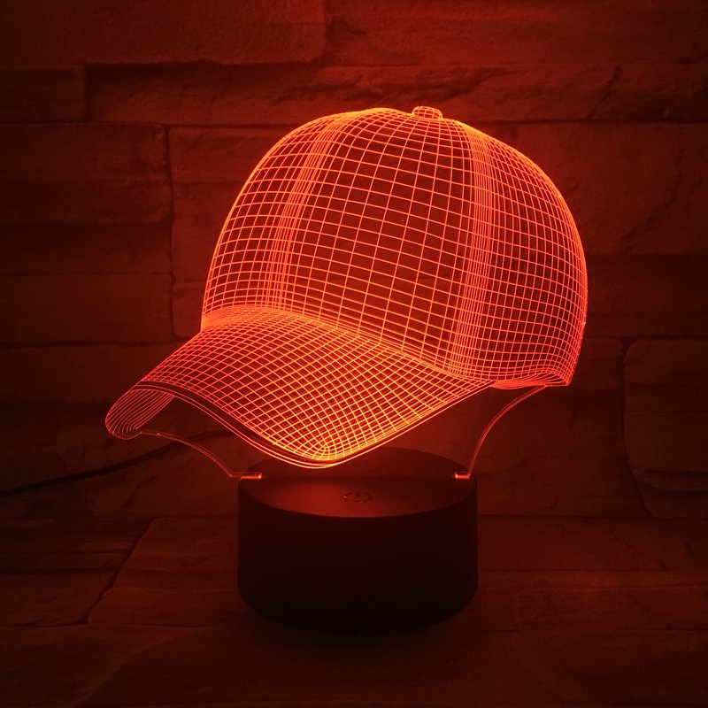 LED Lampe 3D Basecap
