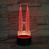 3D LED Tischlampe "Tower Schlaflicht" für Wohnzimmer, Schlafzimmer und Kinderzimmer