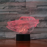 Tischlampe Nachtlicht LED 3D Lampe Licht Kinderlampe Auto Schlaflicht Oldtimer
