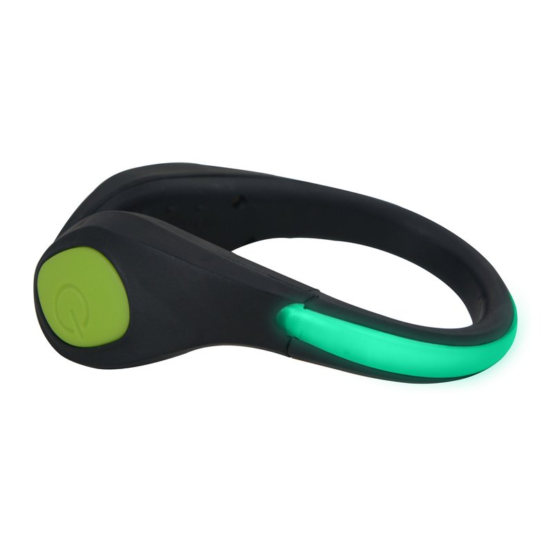 Sichtbarkeit im Dunkeln: LED Schuhclip für Sport- und Laufschuhe in 4 Farben