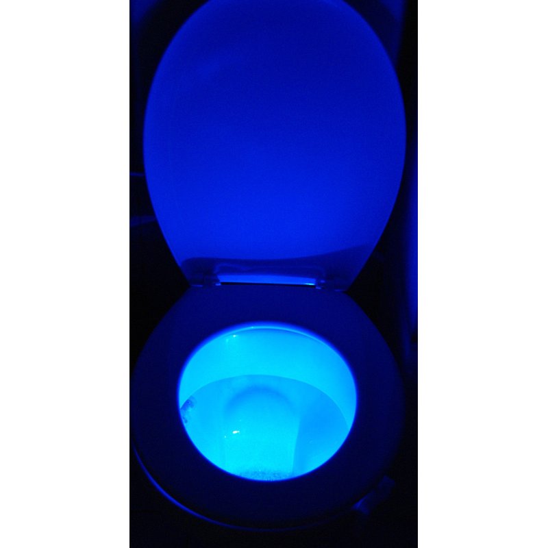 LED Toilettenlicht - Nachtlicht für die Toilette mit Bewegungsmelder