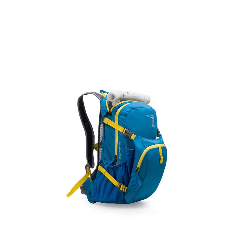 Outdoor-Rucksack mit integriertem Sonnen- und Regenschutz | 20 Liter | Wanderrucksack Trekking