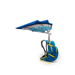 Rucksack Sonnenschutz Regenschutz 20 Liter blau