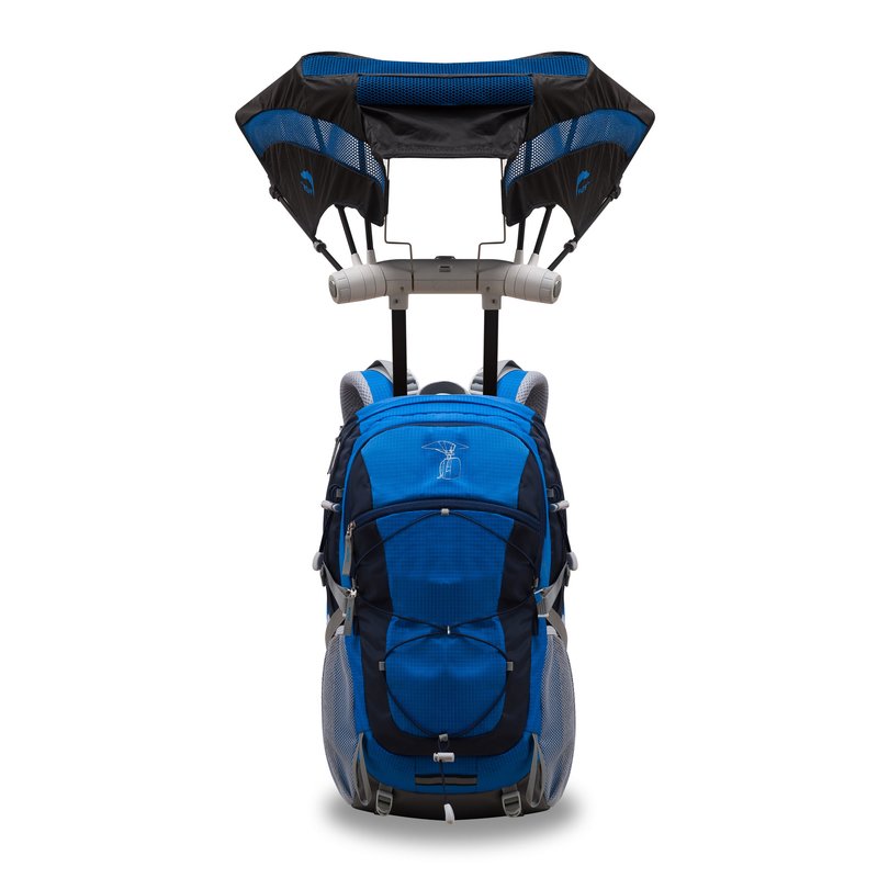 40L Rucksack mit Sonnen- und Regenschutz für Wanderungen und Trekking