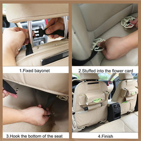 Auto Rücksitztasche Organizer - Praktischer Stauraum für eine saubere und ordentliche Autofahrt