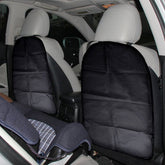 Schützen Sie den Autositz - Kinder Tretschutz Sitzschutz Rücklehnenschutz Kick Matte Auto Schutz (2 Stück)